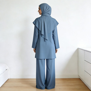 Islamic Burkini Swimwear For Women Full Length 3 Pieces Hijab Modest Beachwear - Product Image 4