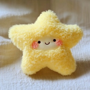 OEM su misura simulazione sorridente stella peluche cartone animato bambola regali di compleanno regali di compleanno serie di animali simpatici giocattoli di peluche impiccagioni - Product Image 4