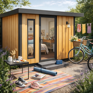 Casa de Huéspedes Prefabricada para Jardín ADU, Cabaña de Jardín con Acabados de Lujo, Unidad de Vivienda con Interior de Primera Calidad, <span class=keywords><strong>Experiencia</strong></span> de Estadía Confortable - Product Image 6