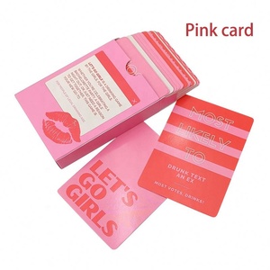 Jeu de cartes de fête personnalisable pour filles Soirée amusante Vérité ou Défi Activités - Product Image 3