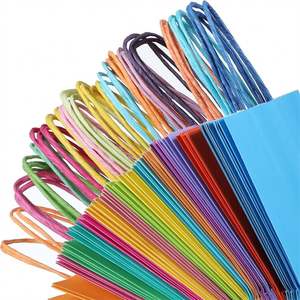 KM White Color Kraft <b>Paper</b> <b>Bags</b> With Your Own Logo <b>Paper</b> Shopping <b>Bag</b> With Logo Custom <b>Paper</b> <b>Bags</b> With Handles - Product Image 6