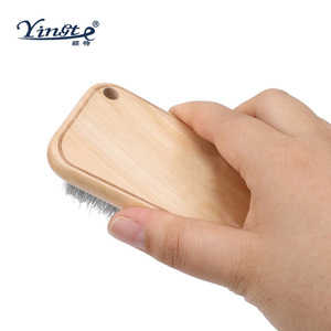 Brosse de nettoyage Yinste en bois massif avec fil en PP, brosse à chaussures avec trou de suspension - Product Image 2