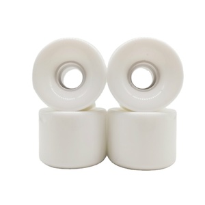 Ruote all'ingrosso 60*45mm Penny Board colore bianco 78A Cruiser Longboard Wheels - Product Image 1