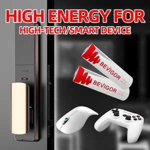 Batterie LiFePO4 haute performance BEVIGOR en gros, cylindrique AA, lithium-<span class=keywords><strong>ion</strong></span> métallique, 3000 mAh, 1,5 V, tension constante - Product Image 2