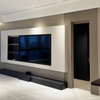 Mueble de Tv de madera de lujo moderno, sala de estar personalizados para juego de muebles, apartamento, hogar, Villa, Hotel, popular en Internet
