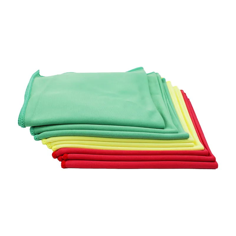 Home Cleaning Lint Free Microfiber Window Cloth Microfiber Polishing Cleaning Cloth Towel For Car Kitchen Glass