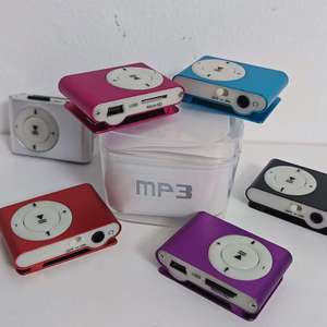 Reproductor <span class=keywords><strong>MP3</strong></span> Mini Clip Clásico Retro, Precio Económico al por Mayor, Reproductor de Música Portátil USB de Metal, Walkman para Deportes - Product Image 3