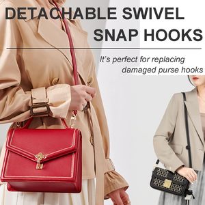 Pack Inch Detachable Snap <b>Hook</b> Swivel Clasp Metal Lobster Claw Clips Clasp With Screwdriver For Replacement Purse Keychain Hardw - Product Image 3