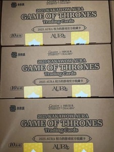 Carte Collezionabili Ufficiali Kakawow Aura <span class=keywords><strong>Game</strong></span> <span class=keywords><strong>of</strong></span> Thrones 2025 Originali all'Ingrosso in Scatole Sigillate - Product Image 4