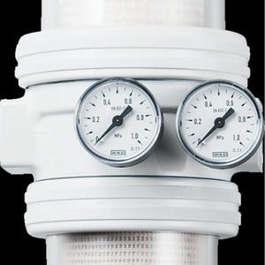 Filtre à air comprimé Maeda Multi Dry T-105A-1000 3 en 1 avec manomètres et moniteur pour usage industriel - Product Image 4