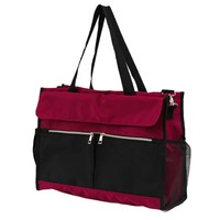 Sac isotherme en nylon grande capacité, style nordique, pour pique-nique, boîte à lunch, conservation des aliments frais, multi-poches, compartimenté, modèle unique