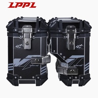 Kit de 3 valises latérales en alliage d'aluminium à structure renforcée 38L 32L, étanches pour moto, pour longues distances