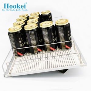 Étagère à rouleaux à alimentation par gravité pour supermarché, avec système de poussée automatique - Product Image 3