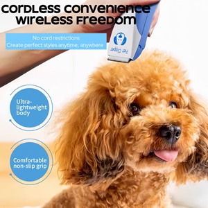 <span class=keywords><strong>Tondeuse</strong></span> pour animaux de compagnie à faible bruit, kit de toilettage professionnel pour animaux de compagnie, <span class=keywords><strong>tondeuse</strong></span> pour poils de <span class=keywords><strong>chien</strong></span>, <span class=keywords><strong>tondeuse</strong></span> pour poils de chat - Product Image 5