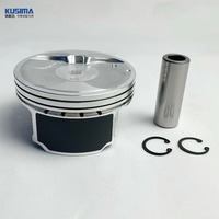 Piston d'usine de 99,5 mm avec jeu de segments de piston EJ25 pour Subaru Legacy Outback Impreza Forester 2.5L SOHC, usine certifiée ISO 9001