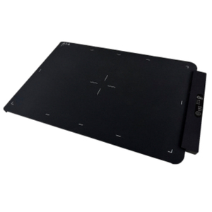 <span class=keywords><strong>Plaque</strong></span> chauffante électronique plate 400W, plateau chauffant électrique extra long, solide, luxueux, en noir - Product Image 1