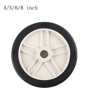 4-Zoll-<span class=keywords><strong>Castets</strong></span> Heavy Duty Caster Wheels 5-Zoll-6-Zoll-TPR-Gummirad Silent Castor für Luft kompressor-und Luftpumpen ausrüstung - Product Image 3