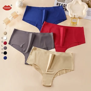 Slip in Seta Ghiaccio di Alta Qualità ODM, Senza Cuciture, Comodi, Traspiranti, a Vita Media, Tinta Unita - Product Image 1