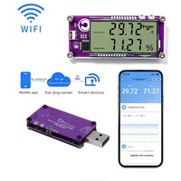 Sensor de Temperatura y Humedad Ethernet Tuya, Resistente al Agua, Adecuado para el Cuidado y la Incubación de Cigarros