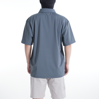 Chemise de golf décontractée pour homme de haute qualité, manches courtes, respirante, brodée, tricotée, 100% coton, chemises pour homme