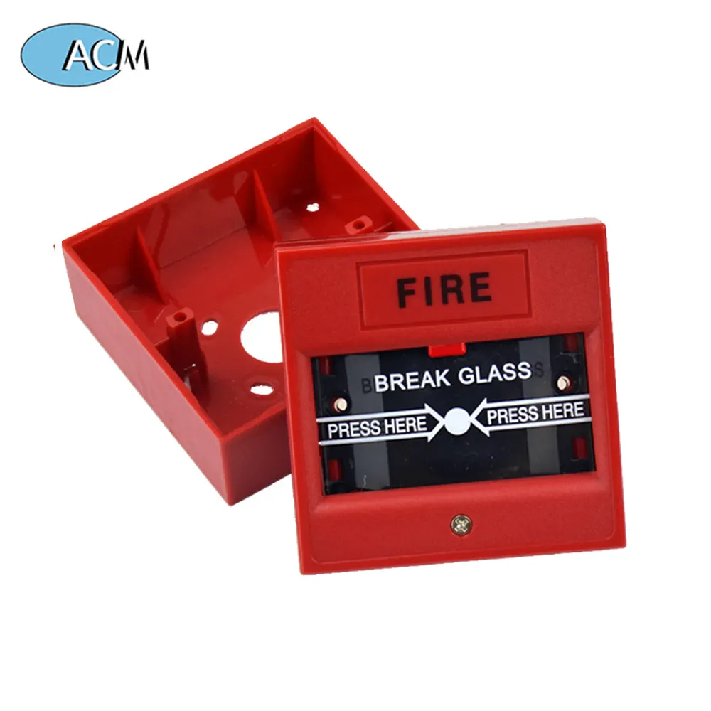 Rot Notfall Exit-Taste Glas Brechen Feuer Alarm System für Access Control System Exit-Button