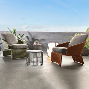 Hot Selling Garden Furniture Lounge Set Villa Leisure Pe <b>rattan</b> Aluminum Alloy <b>Sofa</b> Outdoor Lounge Sectional <b>Sofa</b> Furniture Set - Product Image 3