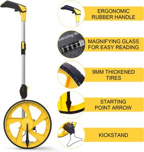 Roues de mesure mécaniques de qualité industrielle 318 mm, durables, pour la mesure de <span class=keywords><strong>distance</strong></span>, supportent la personnalisation OEM, roue de mesure - Product Image 6