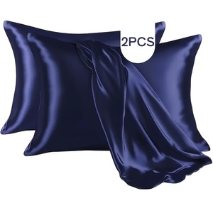2 taies d'<span class=keywords><strong>oreiller</strong></span> en satin, douces et soyeuses, respectueuses de la peau, pour les cheveux et la peau - Product Image 5