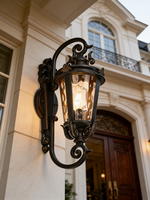 Lampadaire LED étanche pour extérieur, applique murale extérieure, éclairage mural de jardin, éclairage extérieur