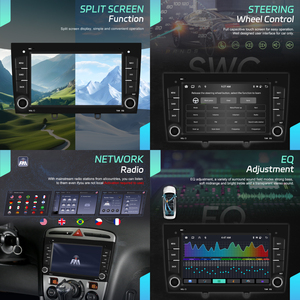 วิทยุติดรถยนต์ Podofo สำหรับ Peugeot 408 ปี 2010-2024 ขนาด 7 นิ้ว 4+64GB แบบ Double Din ระบบ Android รองรับ Wireless CarPlay และ Android Auto พร้อม GPS WIFI/GPS ขายส่ง - Product Image 3