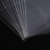 Sacs en plastique OPP transparents auto-adhésifs refermables en gros, format A3, A4, DL