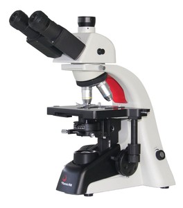 Microscope biologique trinoculaire <span class=keywords><strong>Phenix</strong></span> série PH100 avec écran PC de 9 pouces, objectif Infinity, grossissement 1600X - Product Image 4