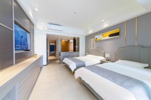 Ensemble de chambre à coucher moderne <span class=keywords><strong>5</strong></span> <span class=keywords><strong>étoiles</strong></span> <span class=keywords><strong>5</strong></span> pièces pour lits simples, doubles, queen, king size pour suites d'hôtel - Product Image 5