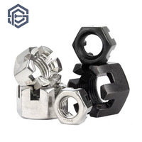 Écrou fendu en acier inoxydable 304 DIN935, goupille, axe de moyeu de volant, axe de direction, fixation pour camions et engins de construction