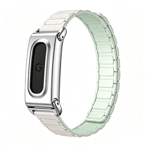 Correa de Reloj Magnética de Silicona para <span class=keywords><strong>Fitbit</strong></span> Air, Sin Hebilla, Bicolor y de Color Sólido, Correa de Repuesto Deportiva para Muñeca - Product Image 4