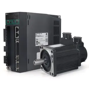 60/80/110/130 एकल-चरण एसी सर्वो मोटर सेट नियंत्रक 485 संचार 2300w ऊर्ध्वाधर बढ़ते 2 साल की वारंटी - Product Image 1
