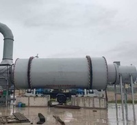 Séchoir rotatif à sciure de bois à séchage indirect 3-5tons pour sécher la sciure de bois