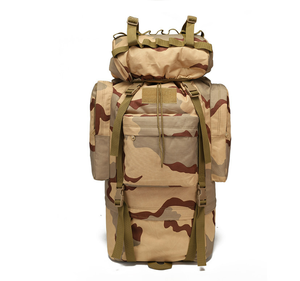 Mochila de viaje grande DF Definite Outdoor 3 colores camuflaje desierto 60L 65L 100L extra 15L para camping, caza y viajes al aire libre - Product Image 1