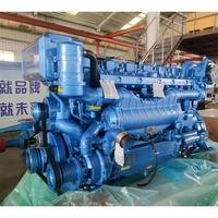Prix compétitif Moteur diesel marin Weichai Baudouin série 6M33 6/12 cylindres (550-1020HP / 404-750KW) pour navire, bateau, yacht