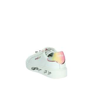 Zapatillas Deportivas para Niña Gaelle Paris Blancas GS0038L, Zapatos de Lona Modernos - Product Image 2