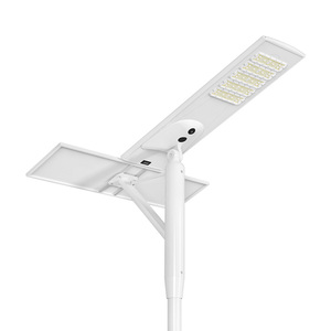 Lampadaire Solaire Extérieur Tout-en-un IP65 100W 150W 300W avec Détecteur de Mouvement et Caméra CCTV FL-YTH-KM2-2A Solaire IP C - Product Image 3