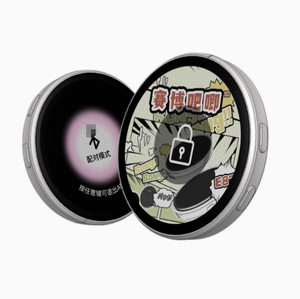 Insignias Electrónicas E87, Pin Digital LED con Control Táctil para Subir Fotos, GIFs y Videos, Regalo para Fanáticos - Product Image 2