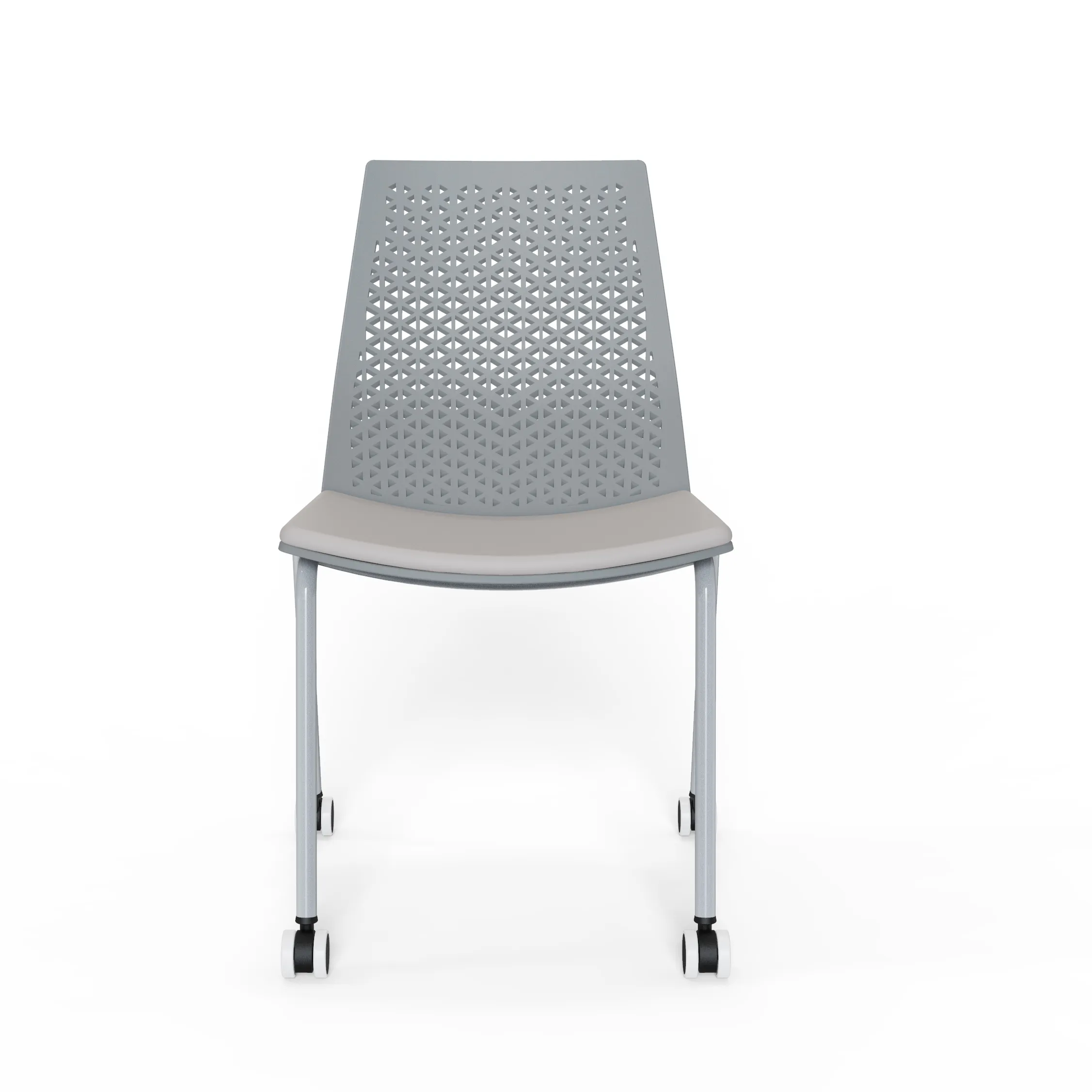 새로운 모델 학교 가구 도매 현대 PP 썰매 쌓을 수있는 플라스틱 의자 사무실 방문자 훈련 의자