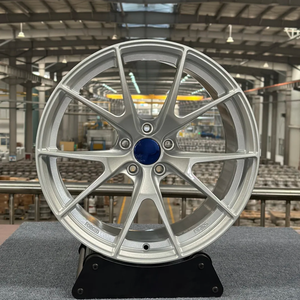 Jantes forgées sur mesure CD-543, finition argentée usinée, monobloc, en <span class=keywords><strong>alliage</strong></span>, 18 à 21 pouces, acceptant logo et couleur personnalisés pour voitures particulières - Product Image 2