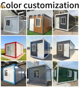 Villa de bureau préfabriquée à 2 étages, maison modulaire en verre pour centre d'<span class=keywords><strong>affaires</strong></span>, réception et bureau du personnel - Product Image 5