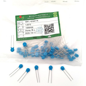 Varistor à oxyde de zinc haute performance Huizhou Chuangde CDFL-07D330K MOV Protection contre les surtensions 18-1800V Prise pour l'électronique verte - Product Image 6