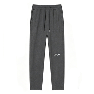 Pantalon de <span class=keywords><strong>jogging</strong></span> ample et décontracté en coton pour homme, style streetwear, avec bandes latérales larges et superposées - Service OEM - Product Image 1