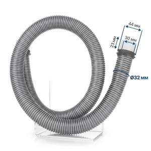 Manguera de Repuesto para <span class=keywords><strong>Aspiradora</strong></span>, Universal, Corrugada, de 3 Metros, Diseño sin Juntas, Diámetro Interior de 32 mm, de EVA - Product Image 3