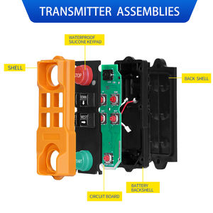 Transmisor y receptor hidráulico con control remoto de radio industrial inalámbrico de velocidad única 1/2 ", 1/2" - Product Image 5