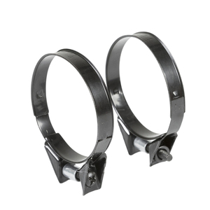 Black Carburetor Auto Hose <b>Clamps</b> <b>Clip</b> Steel Fasteners Custom Oval Air Filter Hose <b>Clamp</b> - Product Image 2
